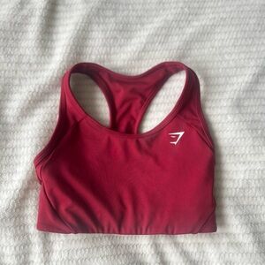 Gymshark Red Racerback Sports Bra